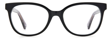 Premium Women Kate Spade Model Eyeglasses: Payton - Black- SpecSMART Eye Clinic (Front View)